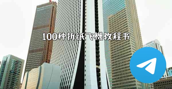 100种折纸飞機教程书