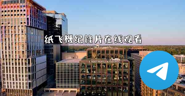 纸飞機纪錄片在线观看